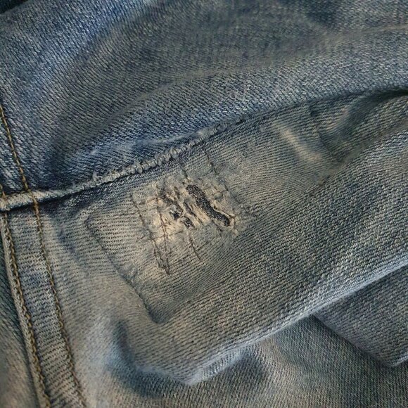 Citizens of Humanity 26 womens Emerson Slim Boyfriend Jeans Dark Wash COH Flaw‎ - Picture 11 of 12